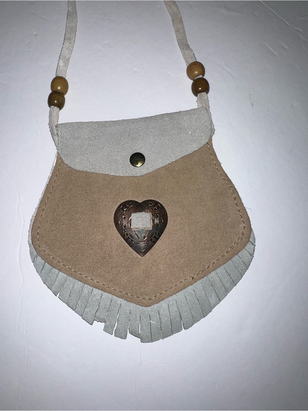 Vintage Suede Concho Mini Bag - Picture 2 of 7